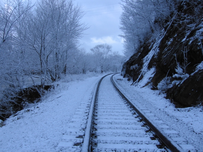 Railroad tracks to no where